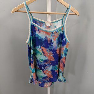 Self Esteem Multi-Color Playful Fashion Top, S